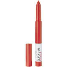 Maybelline SuperStay Ink Crayon Rossetto opaco a lunga tenuta con temperino incorporato Laugh Louder 0,04 once