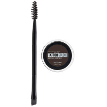 Maybelline TattooStudio bryn Pomade Langtidsholdbar, opbyggelig ?jenbrynsmakeup Sort Brun 1 Antal