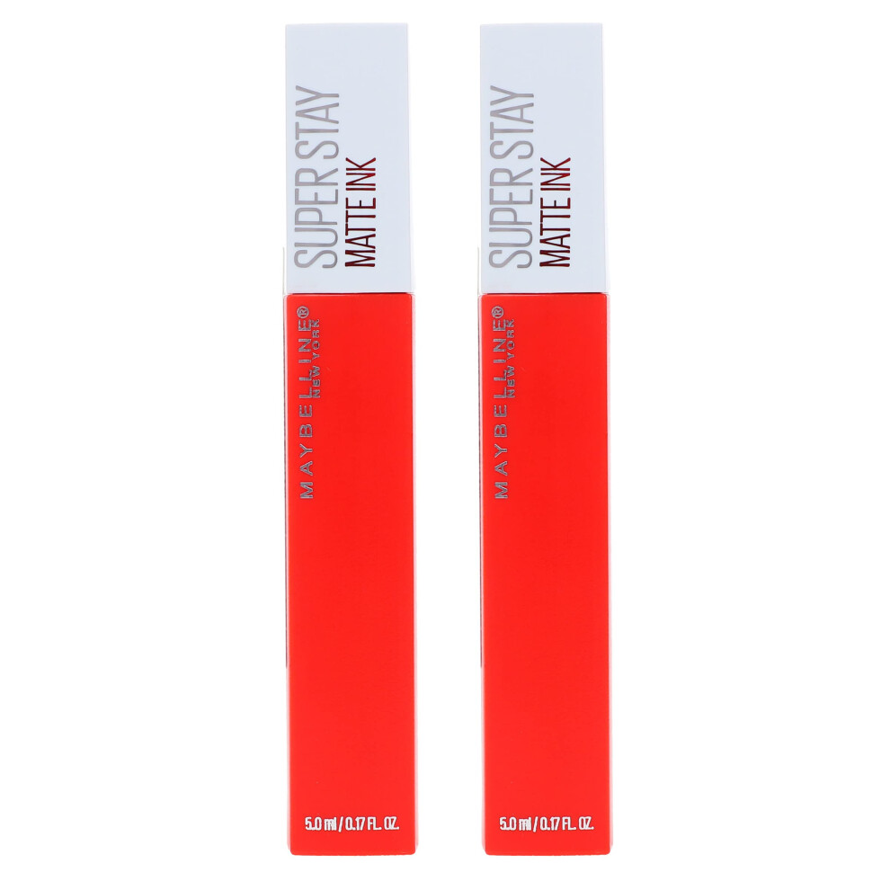 Pack of 2 Maybelline New York SuperStay Matte Ink Liquid Lipstick  Individualist # 320-image-OPC-PGRVCG7-NEW