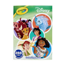 Crayola 288 sivua Disney-animaatiov  rityskirja tarra-arkeilla lahjaksi tyt  ille ja pojille 3+ vuotta