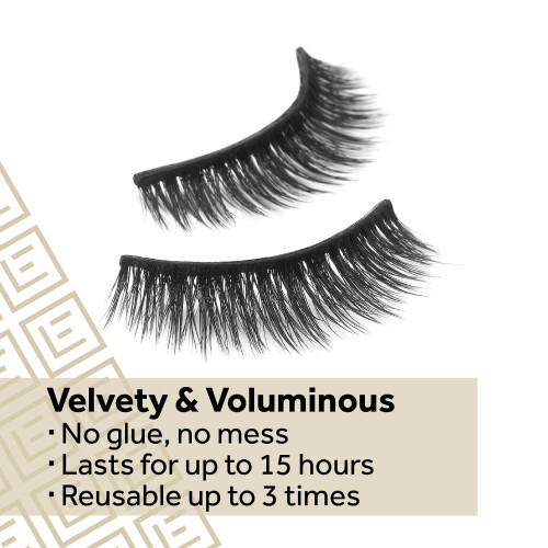 Eylure Eylure Pre-Glued False Lashes, Luxe Faux Mink Sapphire 1