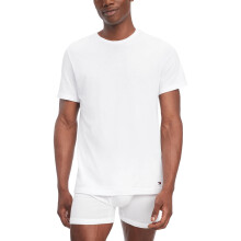 Tommy Hilfiger Heren 3-Pack Katoenen T-Shirt met Ronde Hals, Wit, M