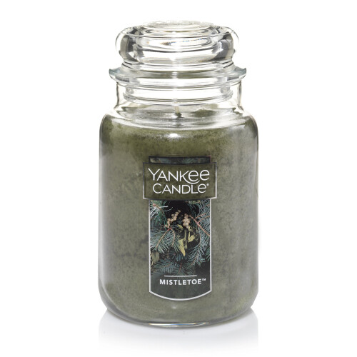 Yankee Candle Yankee Candle Μισελτώ, Κλασικό 22oz Μεγάλο Βάζο Κερί, 110+ Ώρες Κάψιμο, Δώρα Εορτών
