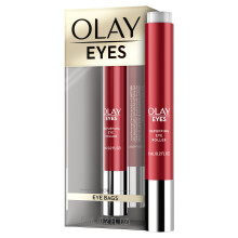 Ocn oetren Olay Eyes Depuffing Eye Roller s mas s vitamnem E, kter pomh snit otoky a okamite probud unavene vypadajc oci 0,2 Fl Oz