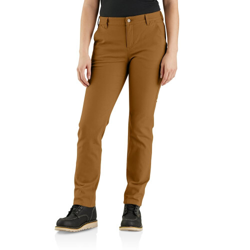 Carhartt Carhartt Damen Essential Canvas Hose, Carhartt Braun, 6