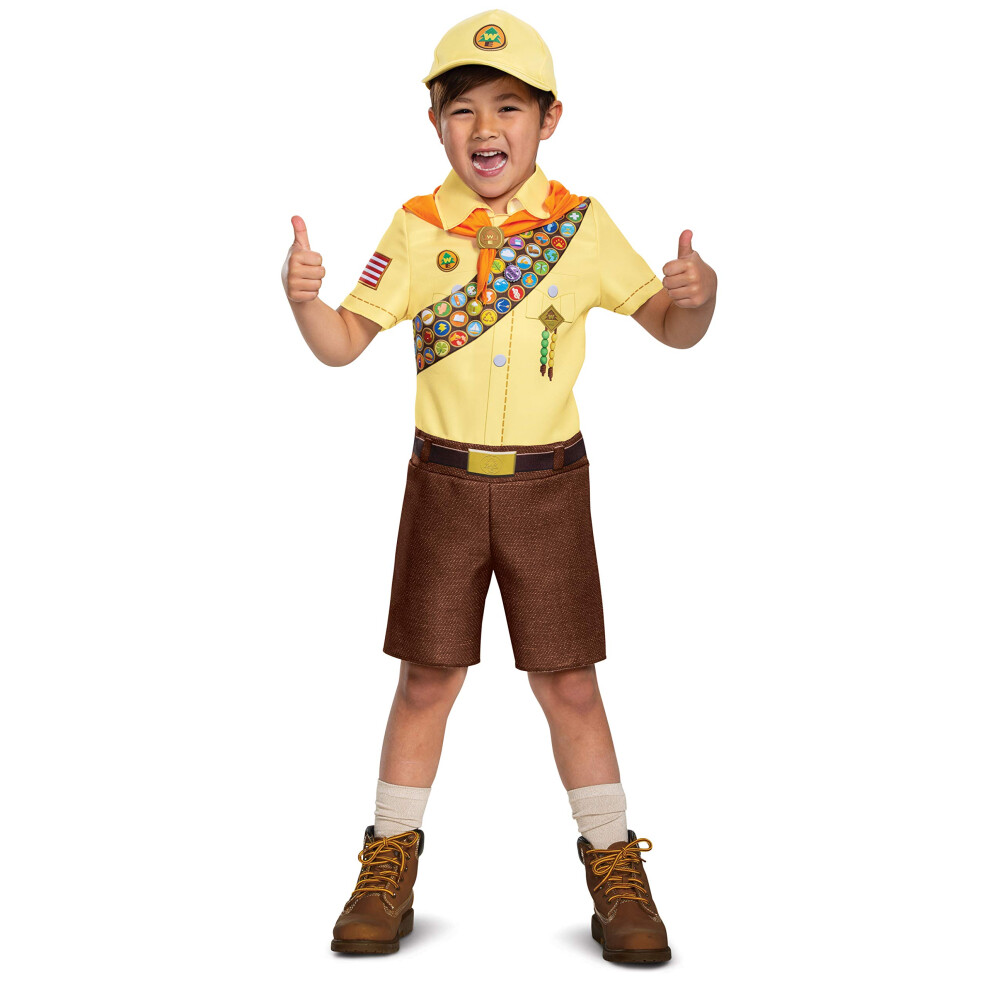 Photos - Fancy Dress Disguise Russell from Up Costume Disney Pixar Movie Inspired Character Outfit for Kids Classic Child Size Extra Small (3T-4T