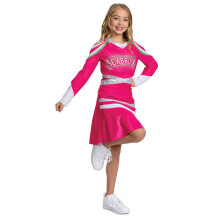 Costume de cheerleader Addison pour enfants, tenue officielle Disney Zombies 3, taille enfant L (10-12)