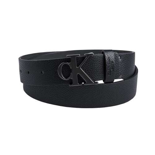 Calvin Klein Ζωνάκι Calvin Klein Ανδρικό με Μονογράμματα, Μεσαίο, Μαύρο 1