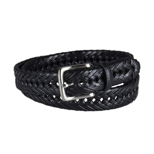 Tommy Hilfiger Tommy Hilfiger Herren Flechtg   rtel Schwarz 30 1