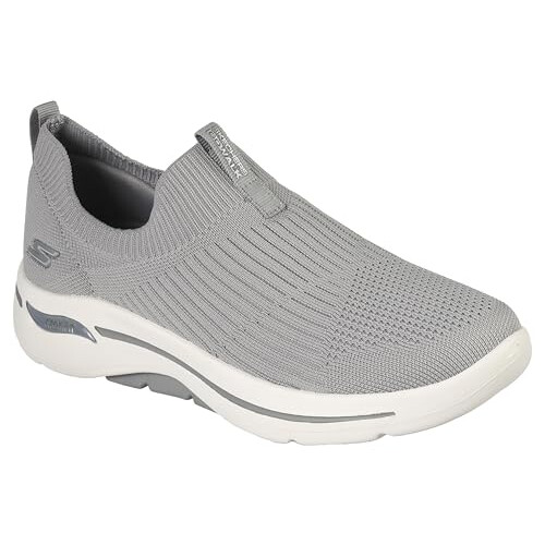Skechers Skechers Damen Go Walk Arch Fit Iconic Sneaker, Grau, 9.5 2