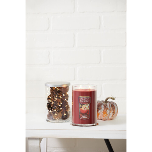 Yankee Candle Yankee Candle Κερί Μήλο-Κολοκύθα, Κλασικό 22oz Μεγάλο Κερί 2-Φωτιάς, Πάνω από 75 Ώρες Καύσης 2