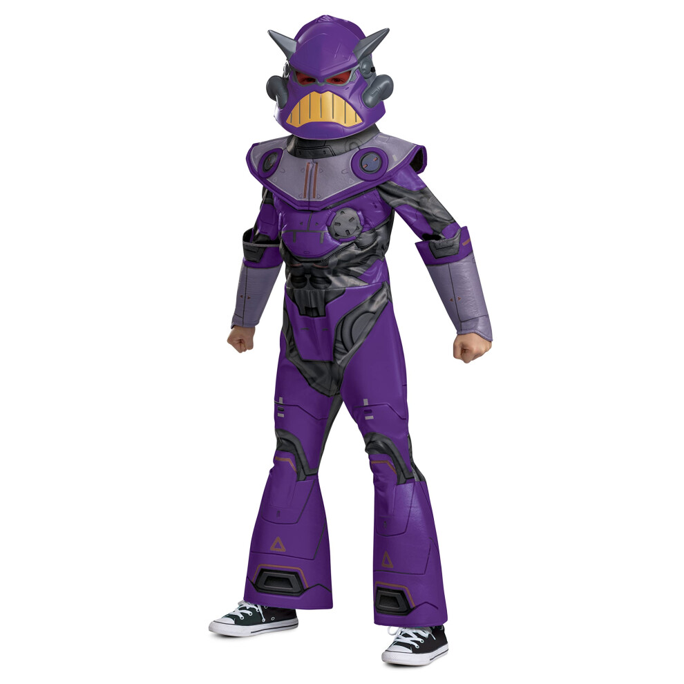 Photos - Fancy Dress Disney Pixar Lightyear Zurg Costume for Kids, Official Disney Lightyear Costume Outfit, Child Size Medium  125089K(7-8)