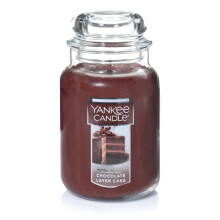 Yankee Candle suklaakerroksinen kakku tuoksuva klassinen 22 unssia iso purkki yksi Wick kynttilä yli 110 tuntia paloaikaa