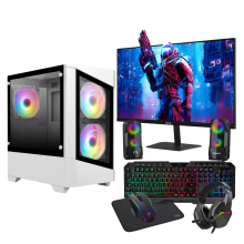 Fast Gaming PC Bundle Core i5 16GB RAM 1TB & 128GB SSD 4GB GT1030