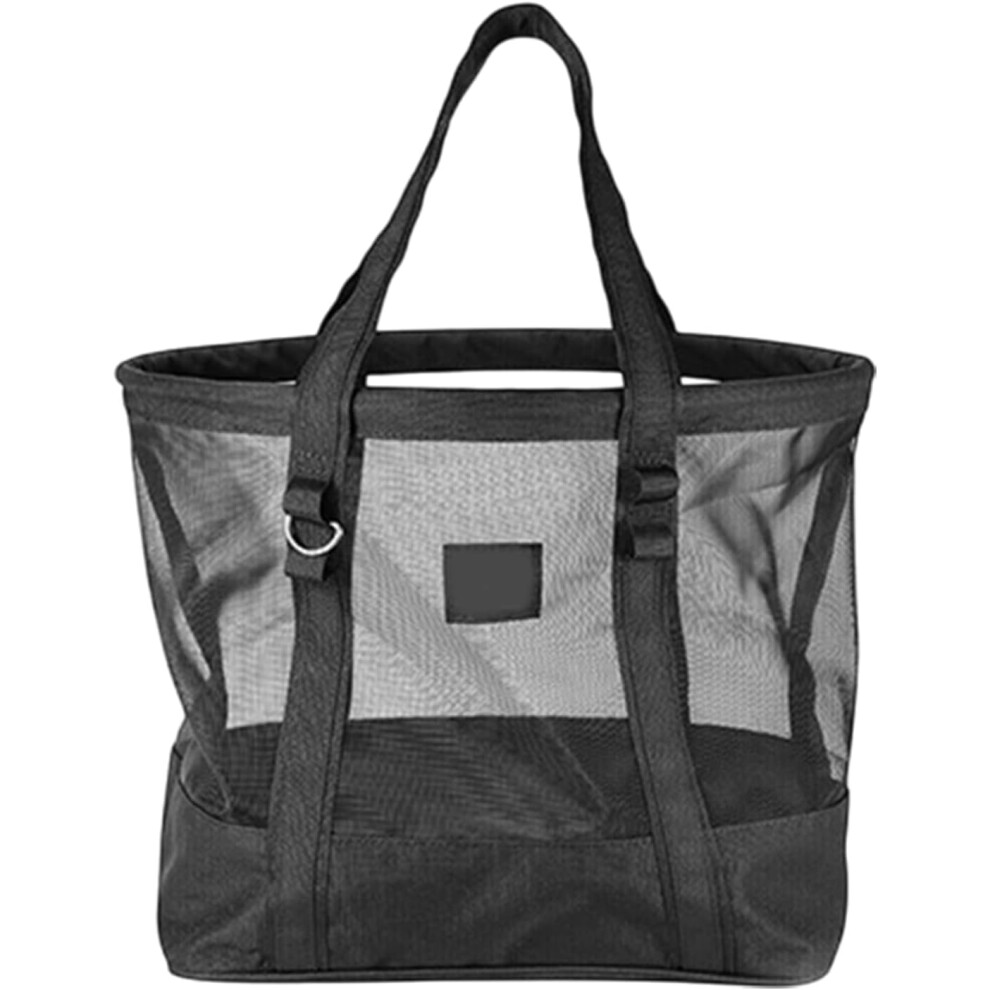 Mesh Beach Tote - Mesh Beach Bags For Women - Sand-Resistant Quick-Drying Pack For Vacation Clothes & Accessories, Lightweight Design For Tropical
