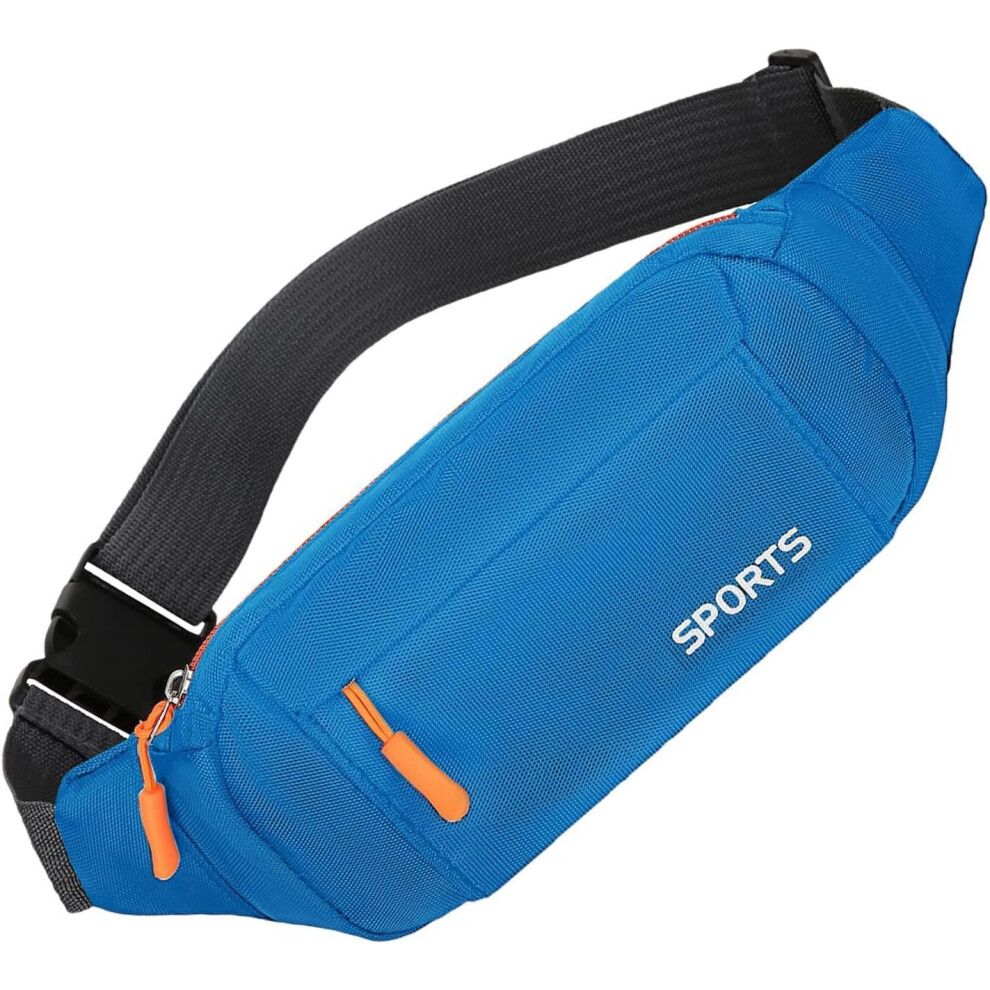(Light Blue2) Running Bags for Men | Versatile Travel Sling Bag Waist Pack Bag,Compact Sling Chest Bag Sports Waist Pack for Mobile Phones Keys
