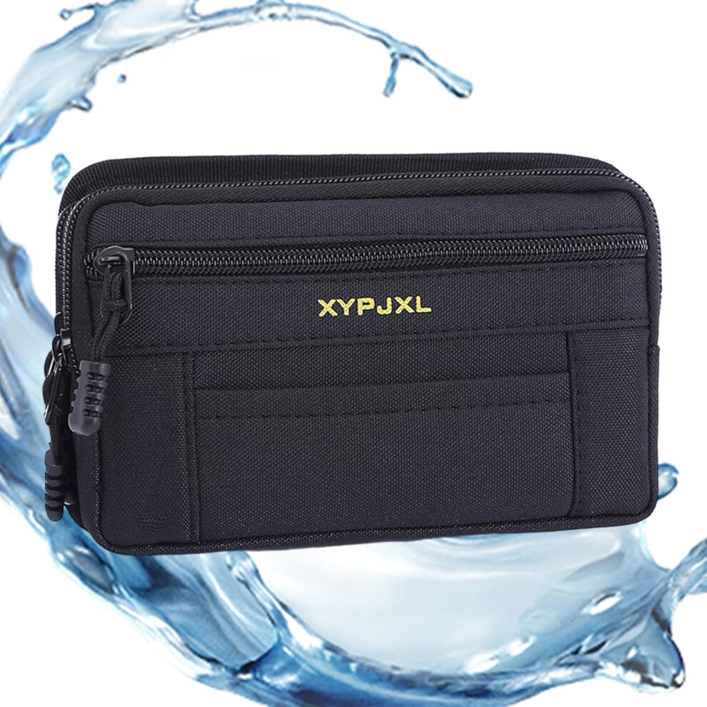 (Black) Workout Fanny Pack | Practical Waist Phone Bag,Practical Running Fanny Packs, Multifunctional Waist Pack for Sports Hiking Traveling