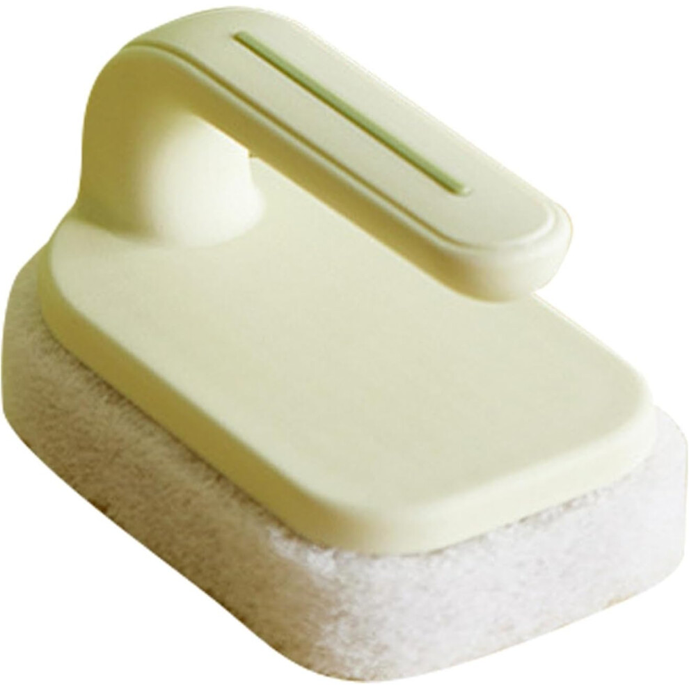 (Green) Brush Sponge Cleaner - Cleaning Brush Bathtub Cleaner Sponge for Bathroom Kitchen,Sturdy Pool Scrub Cleaning Brush Thick Washing Scrubber for Tiles