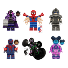 (6pcs-A) 22pcs Superhero Star Wars Minifigure Assembled Mini Building Block Action Figures Toy