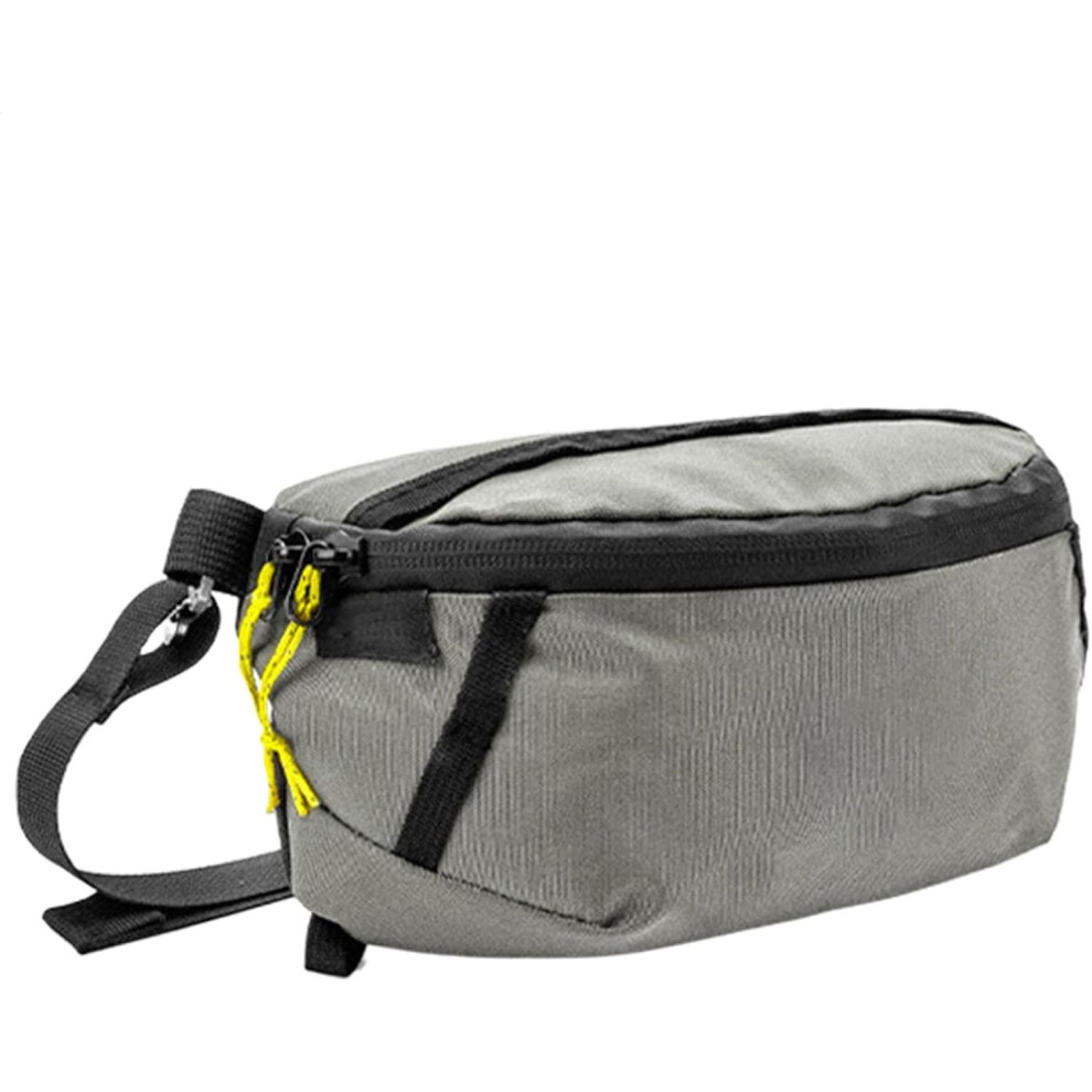 (Gray) Fanny Pack - Waterproof Hiking Fanny Pack,Portable Waist Bag for Men, Multifunctional Belt Bags for Traveling, Running, Hiking, Cycling