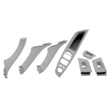 DOOR HANDLE SET FRONT For BMW 5 F10/F11 2009-/GREY-7SZTUK/