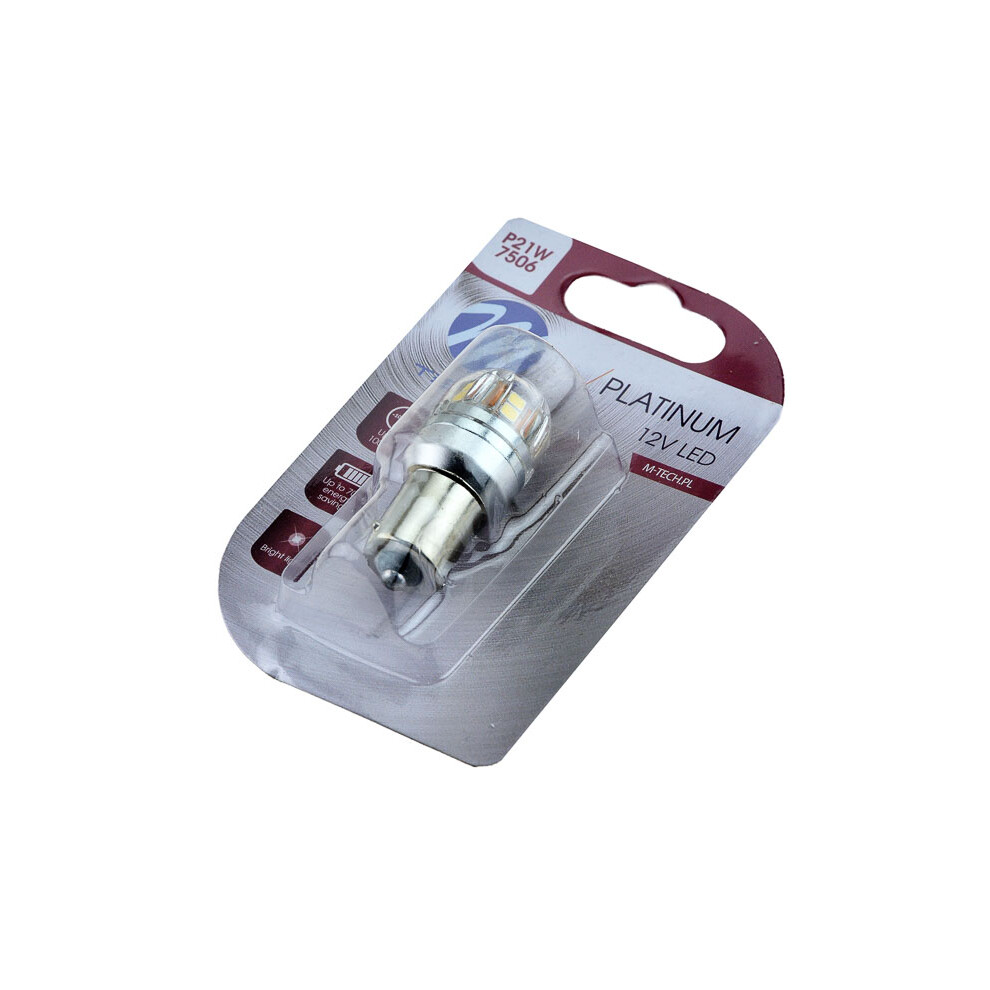 Fits NTY EZ-LB826W-01B BULB LED P21W PLATINUM - Image 5