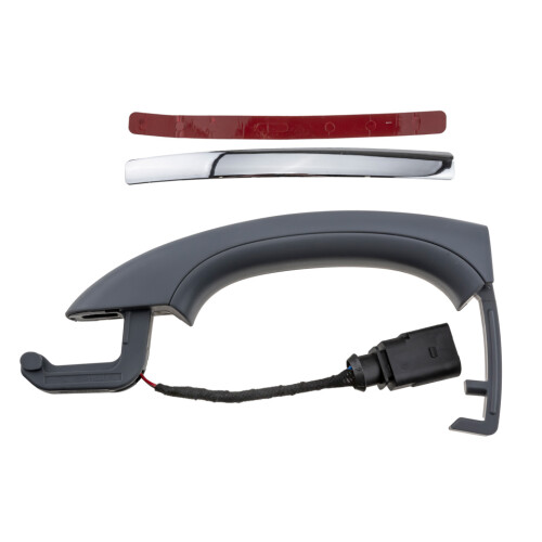 NTY EXTERIOR DOOR HANDLE For AUDI Q7 2010-/CHROME/ 2