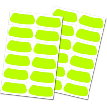 Rawlings | OOG ZWART zelfklevende stickers | Optisch geel