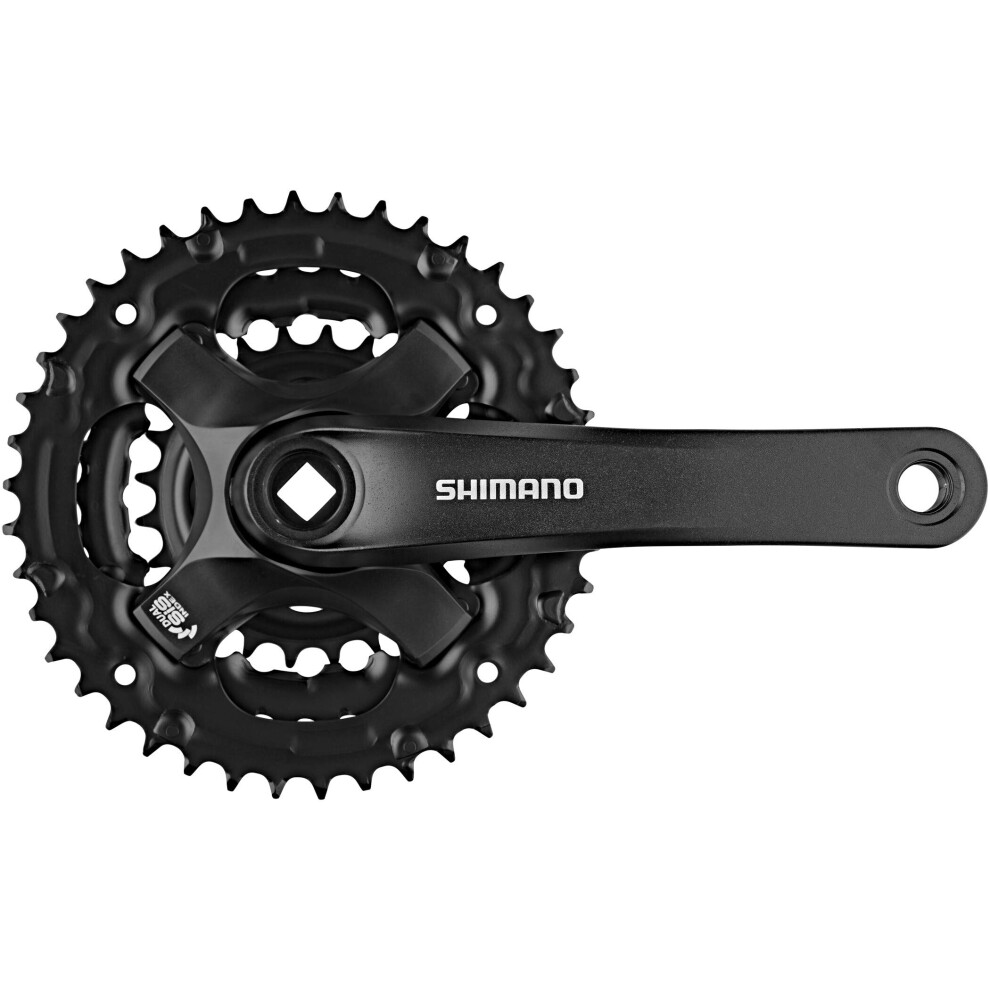 Shimano Fc-Ty501 Square 6/7/8-Speed Crankset 175 Mm Black