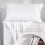 (White Pillow Cover Pair ) Bedding Waterproof Mattress Protector Terry Towel 5