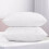 (White Pillow Cover Pair ) Bedding Waterproof Mattress Protector Terry Towel 6