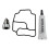 NTY NON-RETURN VALVE OBUDOWY PODSTAWY FOR BMW E34 E36 E39 E46 E60 2