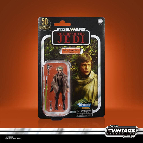 Star Wars Star Wars The Vintage Collection Luke Skywalker Endor Retorno da figura de a      o Jedi 3,75 polegadas 1