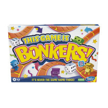 Hasbro Gaming Ez a jtk a Bonkers trsasjtk, a klasszikus csaldi trsasjtk szokatlan s szrakoztat trsasjtkainak friss frisstse 8 ves