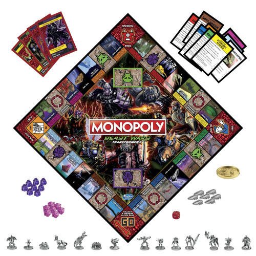 Hasbro Monopoly: Transformers Beast Wars -versio 1