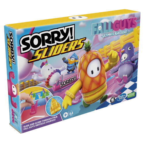 Hasbro Hasbro Gaming Sorry! Sliders Fall Guys Ultimate Knockout Παιχνίδι για Παιδιά 8+ 2