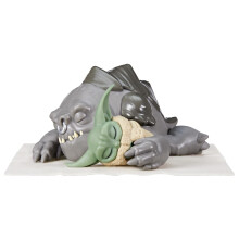 STAR WARS The Bounty Collection Taming The Beast Pack, Rancor & Grogu Mini Figurer