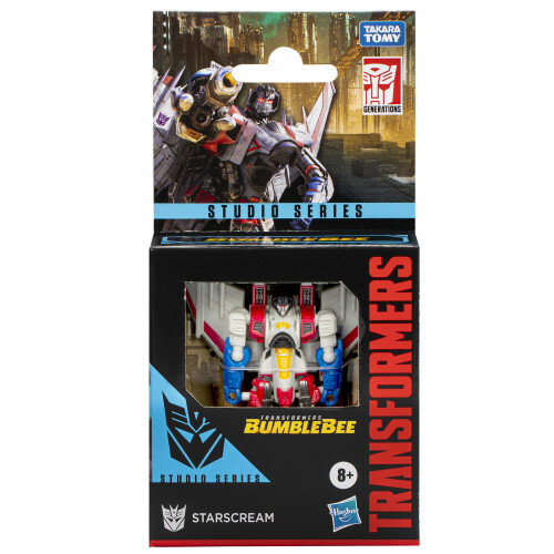 Transformers Transformers Toys Studio Series Core Bumblebee Starscream Figura de ao de converso de 3,5 polegadas 8 1