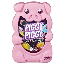 Piggy piggy kortspil | Sjov familiespil til børn teenagere og voksne | Alder 7 og op | 2 til 6 spillere i 20 minutter. Gennemsnit | Hurtigspilend