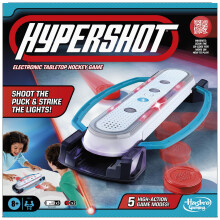 Juego de hockey de mesa electrnica Hypershot | 5 juegos en 1 | Luces de msica y sonidos | De 8 aos en adelante | para 1 a 2 jugadores | Juegos de