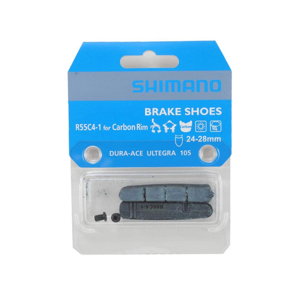 Shimano R55C4-1 Road Brake Pads for Carbon Rims Pair