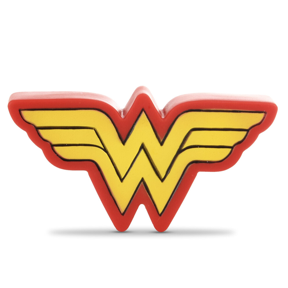Jouet pour chien Wonder Woman de DC Comics pour animaux de compagnie Jouet couineur en vinyle Jouet pour chien en plastique pour tous les chiens