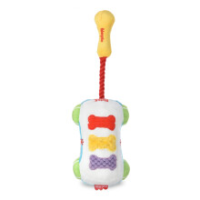Fisher-Price for Pets B-Bites Pluszowe ksylofon dla szczeniat brzmi odczulenia szczeniat do dzwiekw-zabawka do zucia halasu dla szczeniat-wielof
