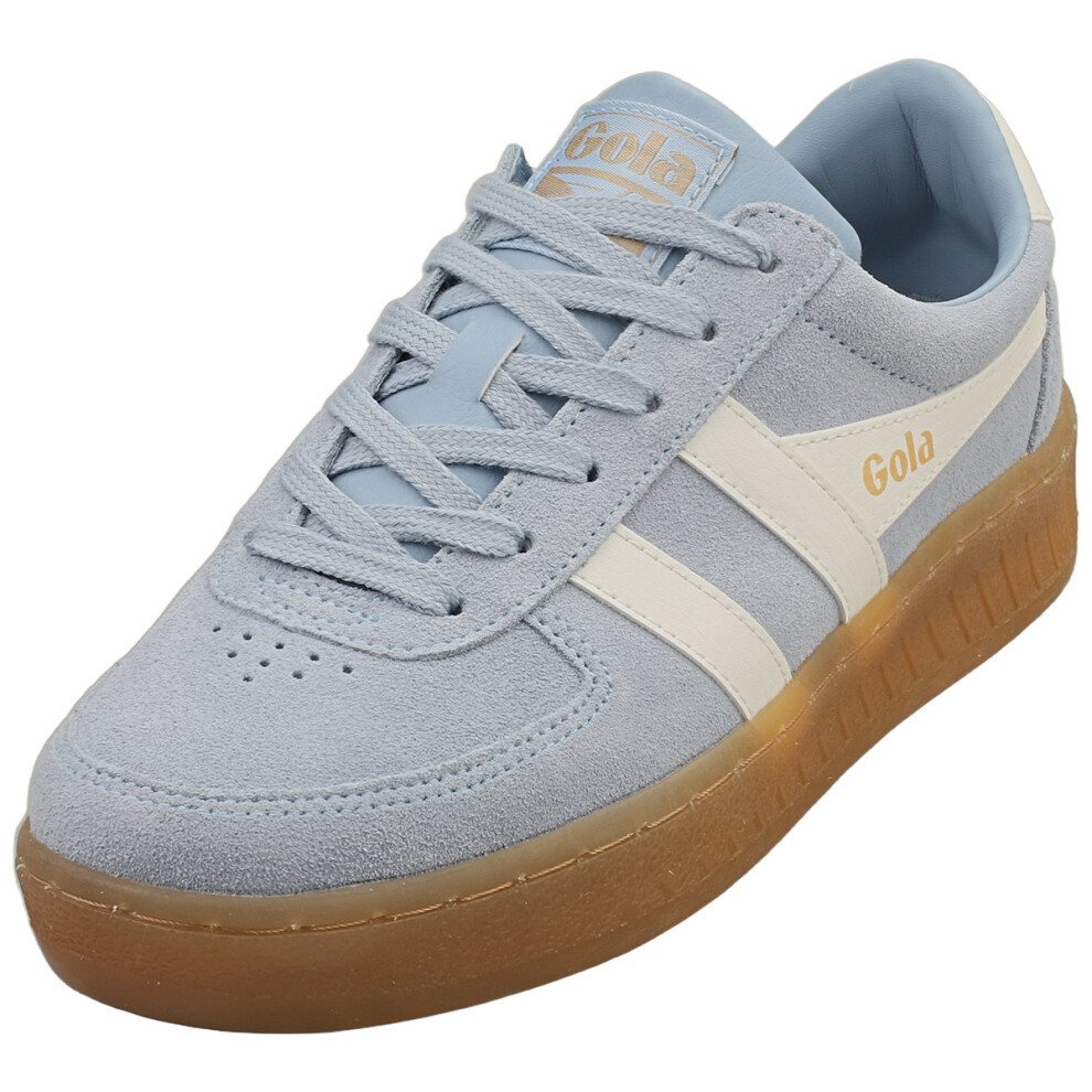 (4) Gola Grandslam Womens Fashion Trainers in Air Off White