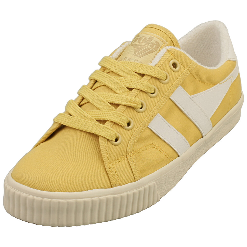 (3) Gola Tennis Mark Cox Womens Fashion Trainers in Pollen Off White
