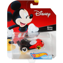 Hot Wheels Disney Mickey Mouse Fahrzeug, Ma  stab 1:64, Charakterauto