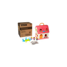 Fisher-Price Little People Spielhaus Überraschung & Klänge Musikspielset mit Figuren für 1+ Jahre