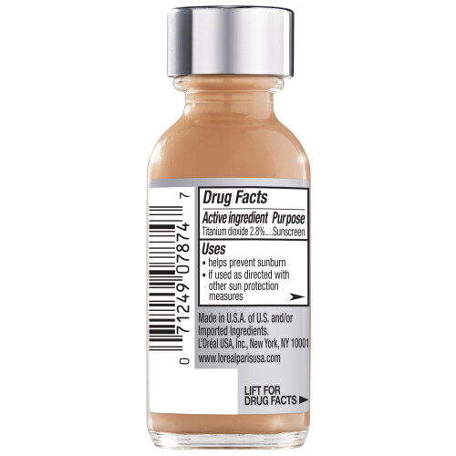 L’Oréal Paris Fondotinta Liquido L'Oreal Paris True Match Super-Blendable, Tan Classico N7, 30 ml 1