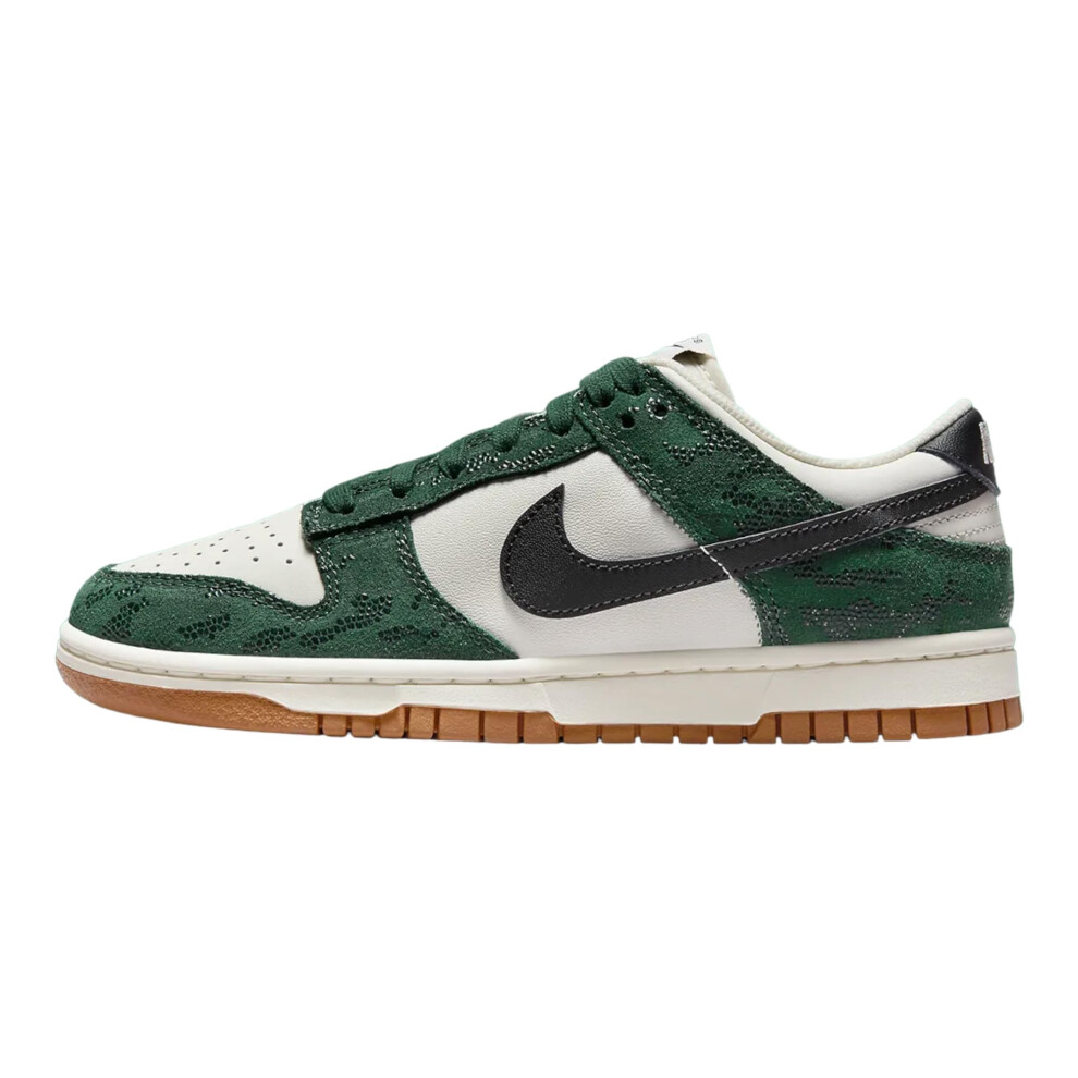 Nike Women's W Dunk Low Basketball Shoes  Pro Green Black Sail  9 Women