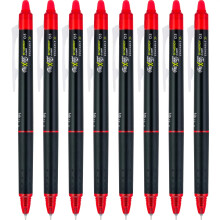 PILOT FriXion Synergy Clicker Erasable Gel Ink Pens Extra Fine Point Red Ink 8-pack (17855)